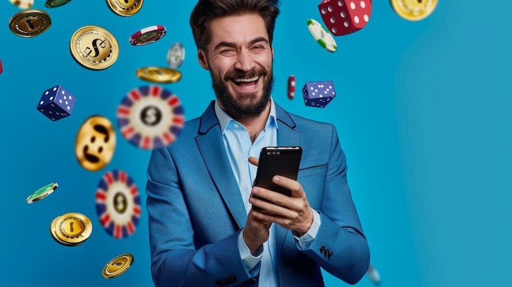 Antarmuka permainan blackjack live di platform olxtot dengan dealer profesional